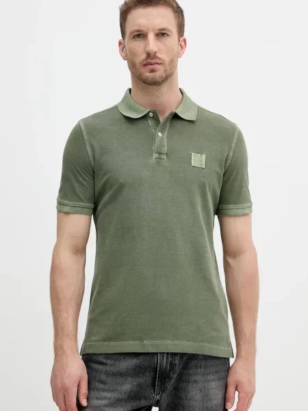 United Colors of Benetton polo gładki zielony