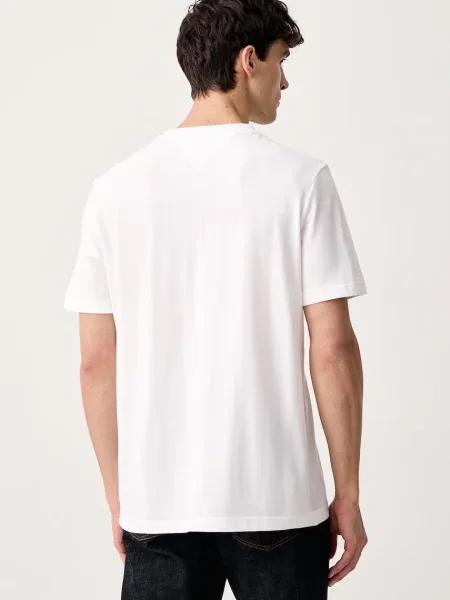 Tommy Hilfiger tricou pentru bărbați din alb