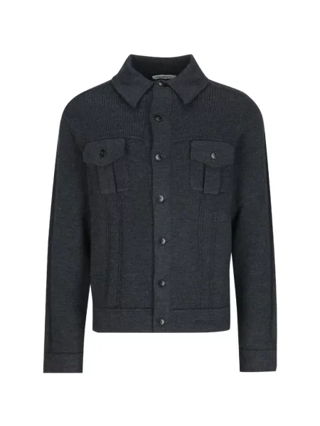 Cardigan Premiata de lână gri