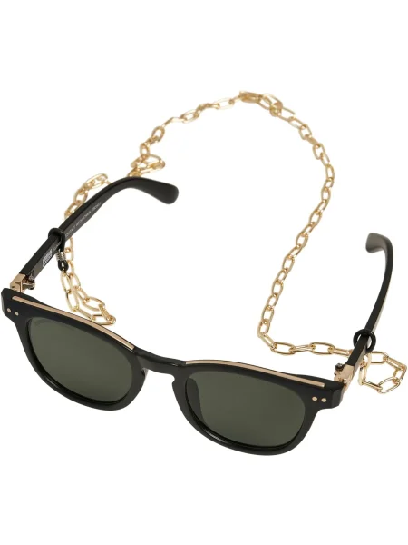 Urban Classics Ochelari de soare Italy auriu / negru gri