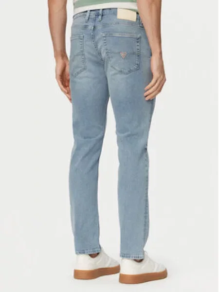 Guess Farmer Slim Tapered Fit világoskék