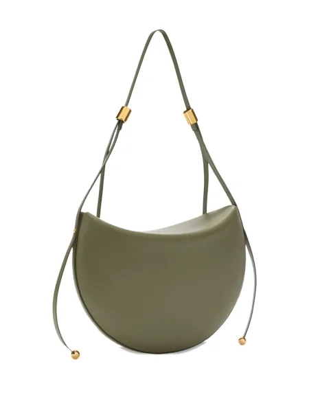 Geanta de piele Furla din piele verde