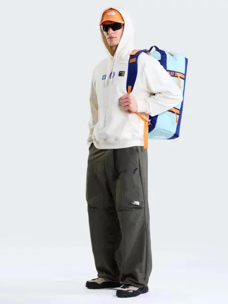 Худи The North Face с капюшоном белое