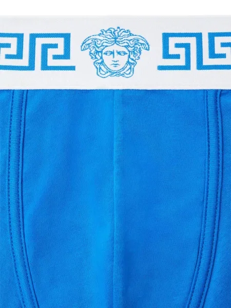 Șosete Versace din jerseu albastru