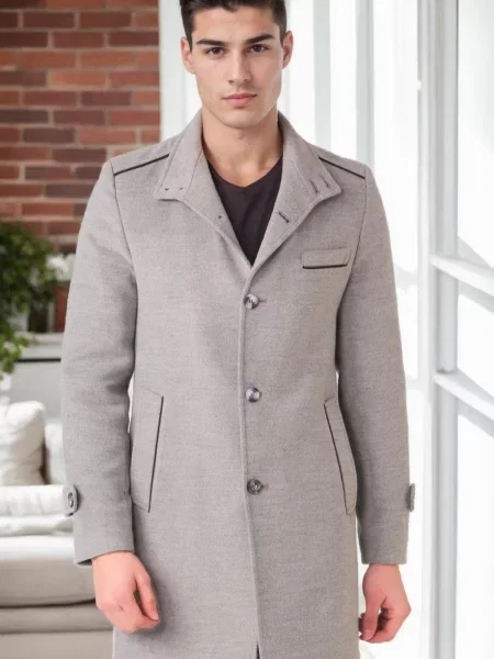 Płaszcz Dewberry szary