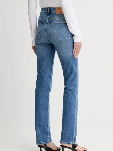 Filippa K jeans medium waist albastru