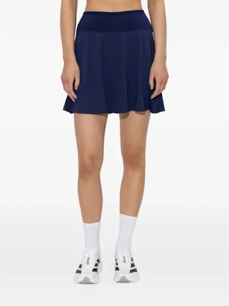 Ριγέ τένις μπλούζα Adidas με αυτόγραφο μαύρο