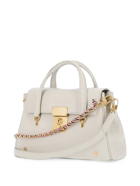 Δερμάτινη τσάντα shopper Thom Browne