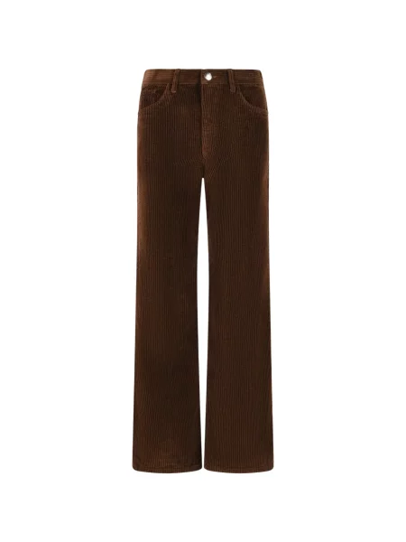 Pantaloni Marni de catifea cord maro