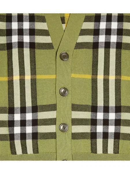 Ζακέτα Burberry πράσινο