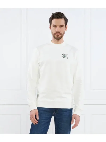 Lacoste Hanorac alb