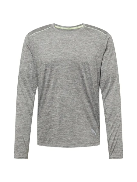 PUMA Funkcionalna majica pegasto / pastelno zelena siva