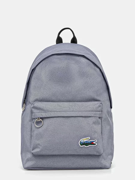 Однотонный большой рюкзак Lacoste