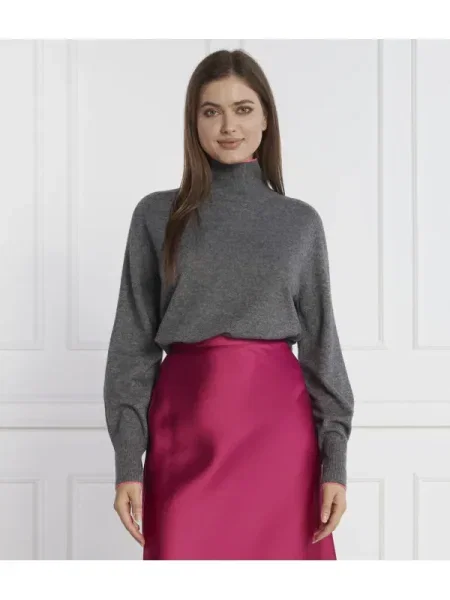 Pulover Pinko de lână gri