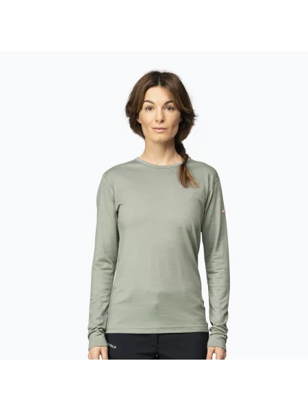 Bluză termoactivă pentru femei Devold Breeze Plus Merino fog
