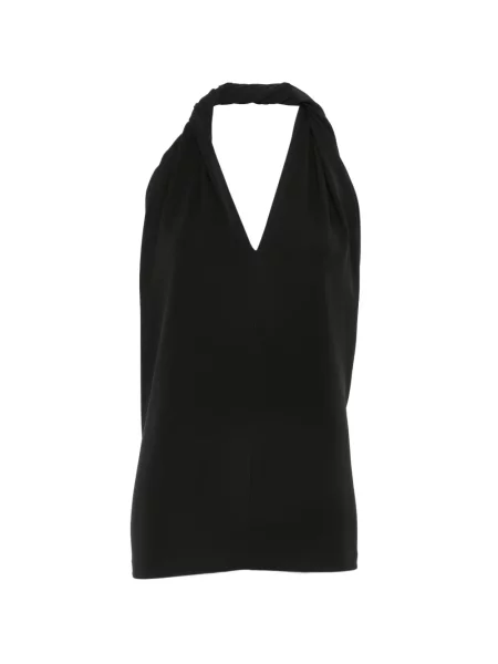 Halter nyakú felső Toteme fekete