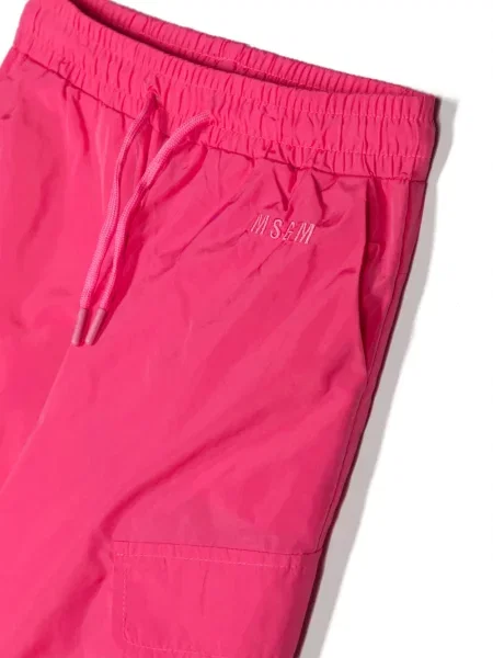 Pantaloni cargo copii Msgm roz