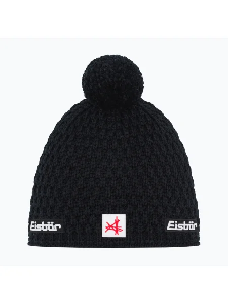 Zimní čepice Eisbar Trail Pompon SA black černý