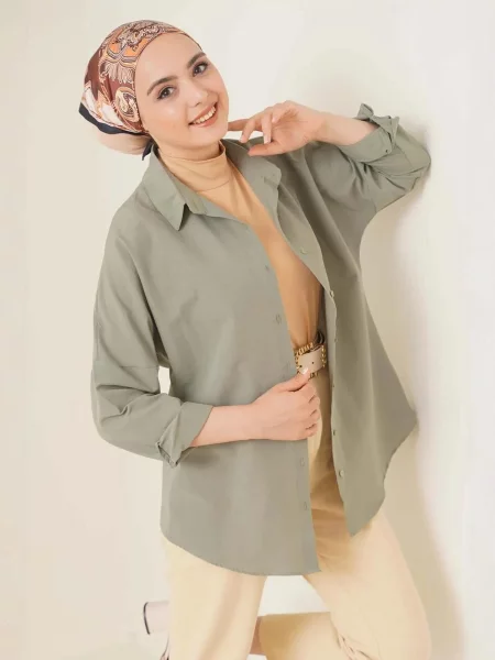 Bigdart Tričko Hemden khaki