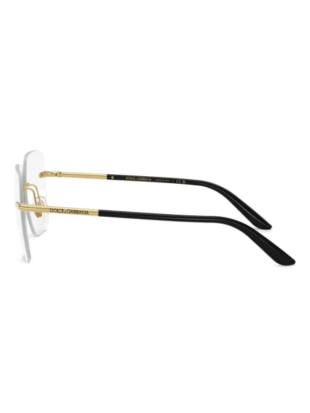 Ochelari de soare Dolce & Gabbana Eyewear cu imprimeu geometric