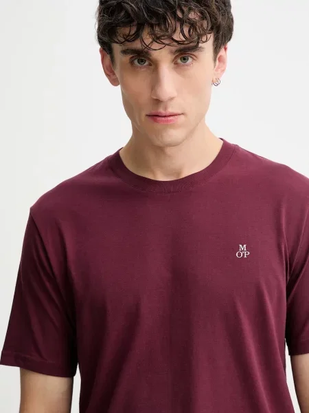 Меланжевая футболка Marc O'polo серая