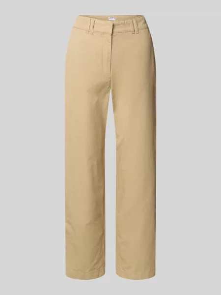 Chinosy z z wypustkami z tyłu Jake*s Casual brązowe