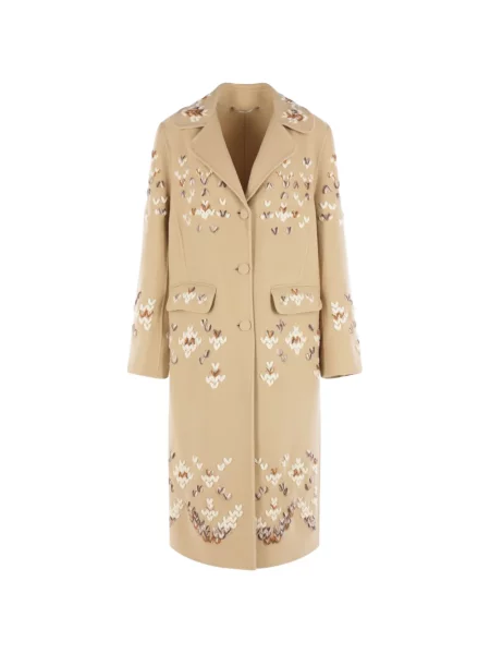 Palton Ermanno Scervino cu broderie de lână