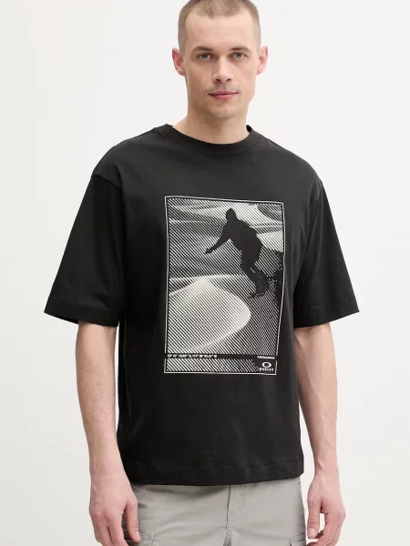 Oakley kratka majica SANDBOARD črna