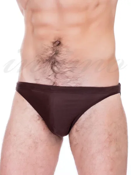 Плавки слип коричневі