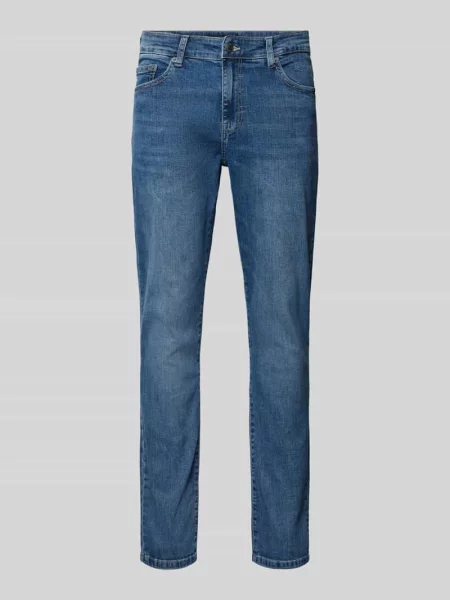 Jeansy o kroju slim fit z 5 model ‘LOOM’ Only & Sons niebieskie