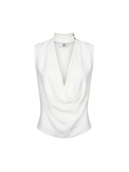 Top Elisabetta Franchi biały