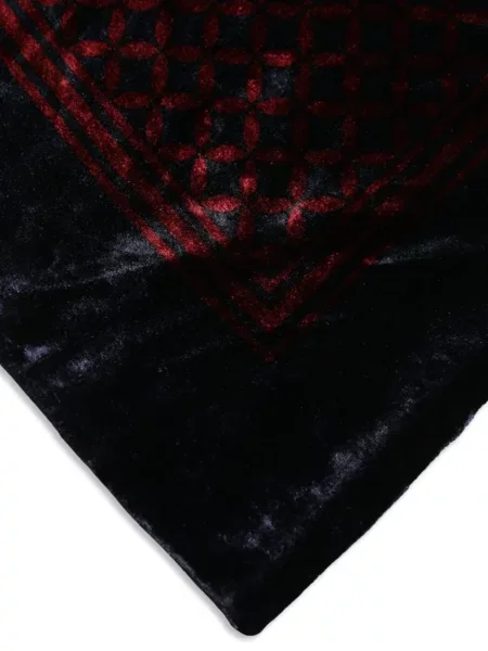 Fular Dolce & Gabbana de catifea negru