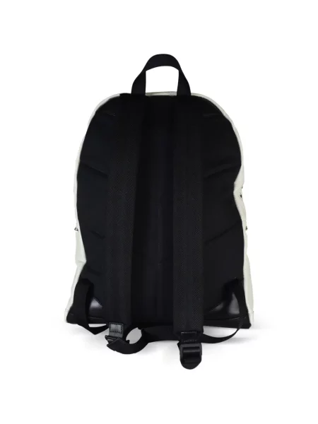 Rucsac Jimmy Choo din piele alb