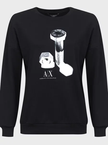 Светр Armani Exchange чорний