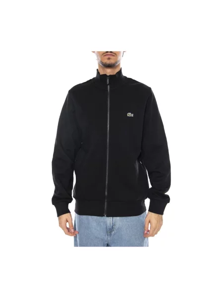 Lacoste Bluza Mężczyźni jednolity 3 czarny