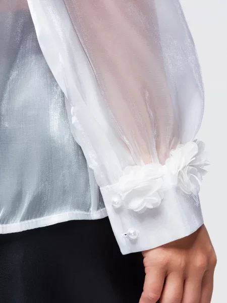 Bluza Ombre bijela