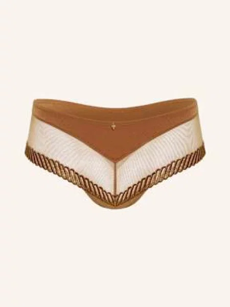 Aubade Bokserki Sheer Emotion beige beżowe