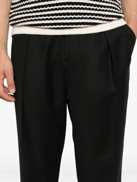 Pantaloni Briglia 1949 plisate negru