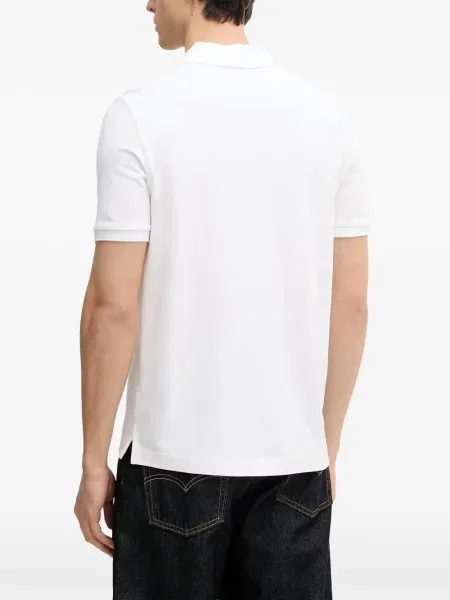 Scurt tricou polo Marc O'polo alb