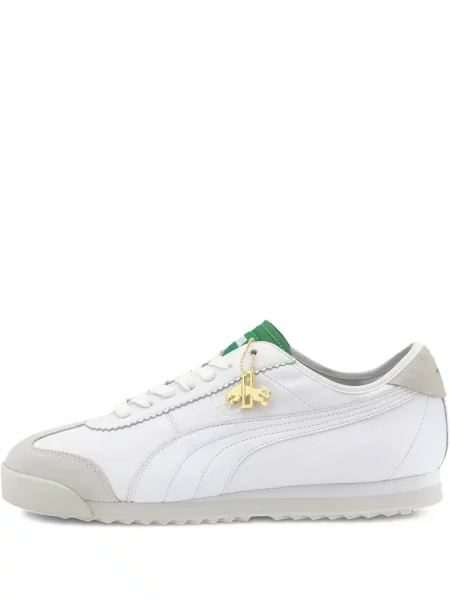 Kožené tenisky Puma Suede bílé