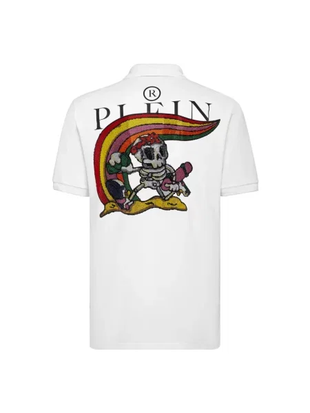 Koszulka polo Philipp Plein biała