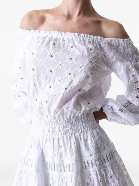 Rochie mini Temptation Positano de costum alb