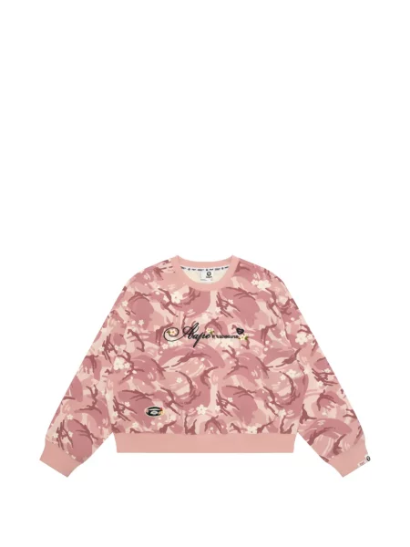 Hanorac Aape By A Bathing Ape cu imagine roz