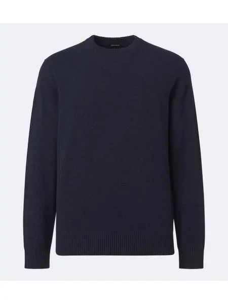 Pulover Zegna de lână albastru