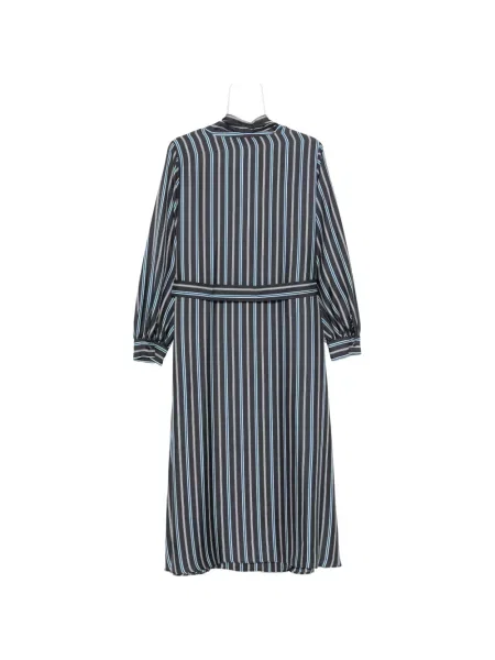Cu centură rochie midi Max Mara albastru