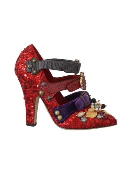 Czółenka Dolce And Gabbana czerwona