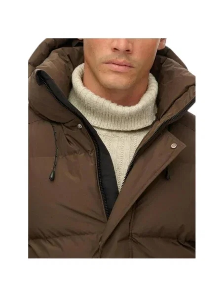 Geacă Superdry maro