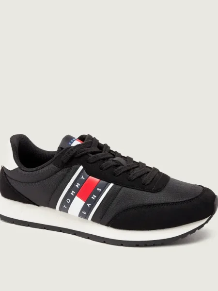 Tommy Jeans Rövid szárú sportcipők CLASSIC tengerészkék / piros fehér fekete