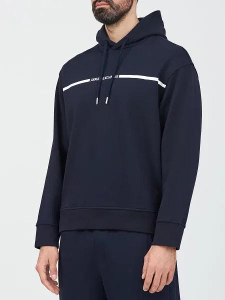 Толстовка Armani Exchange синяя