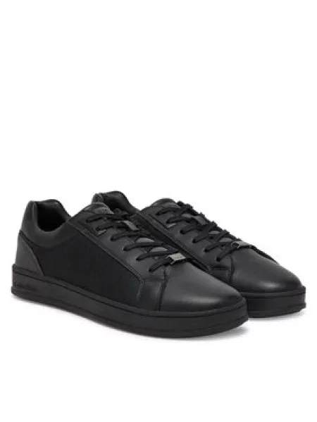 Calvin Klein Sneakersy Low Top Lace Up Eyelet Jaq Mono černá